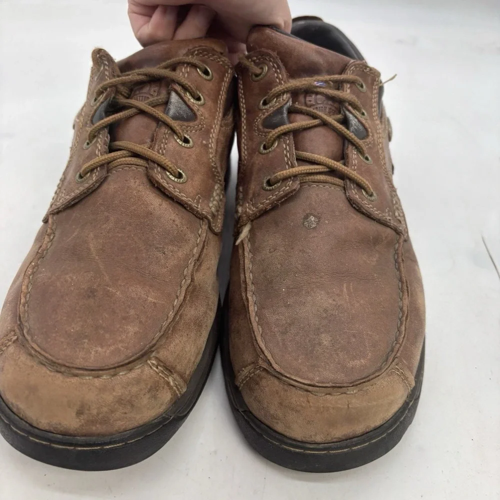 Red Wing Irish Setter Shoes Mens 11.5 D 3818 HUNT Lakeside Boat Shoes Brown